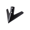 Soc triangulaire 250 x 6 mm adaptable - Blacksteel©