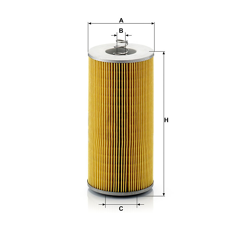 MANN  Ölfiltereinsatz H121103