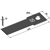 Cuchilla para trituradora 245 x 60 mm BIZON S/5930/12-037/0 adaptable - BlackSteel©