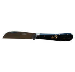 Couteau le london corne noir encre marine 105 mm | GENERIQUE