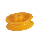 Rollen-Isolatoren 25er Btl.  schwarz