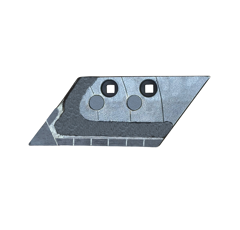 Soc de rasette Gauche carbure et rechargement pour charrue GRÉGOIRE BESSON 19113 adaptable - BlackSteel©