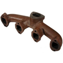 Collecteur d'échappement pour tracteur CASE IH 04606570 adaptable