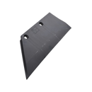 Soc partie arrière renforcé gauche pour charrue LEMKEN 3352221 adaptable - Blacksteel©