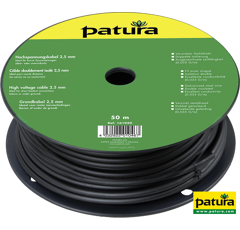 Câble doublement haute tension 2,5 mm - PATURA