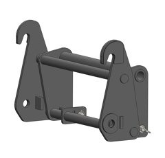 Interface pour télescopique CLAAS SCORPION/NEW HOLLAND adaptable