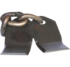 Fléau 135 mm pour broyeur BOMFORD 01.086.06 adaptable