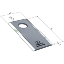 KM-Klinge rechts 93x40x3 mm LochØ: 16 25 mm 274097N New Holland Nachbau 