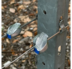 Dr. Reisacher Hakenbügel für Endpfahl P5E - 3 mm - für Aufnahme Gripple medium