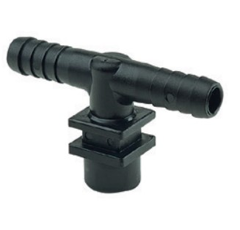 Porte buses Monojet droit sortie 1/4''F pour tuyau souple ∅10 | ARAG