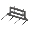 Pic bottes frontal Ø 45 mm pour type d'attelage DEUTZ adaptable