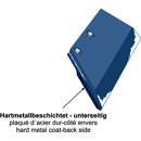 Scharblatt - links 3352221M Lemken by Muzzi Industrie