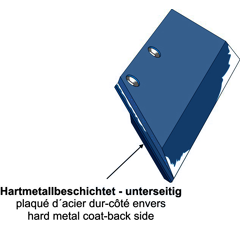 Scharblatt - links 3352221M Lemken by Muzzi Industrie