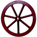 Packerscheibe - Ø700mm - 45° - Nabenbr.150 - GG20 (EN-GJL-200) - (EN-JL1030)