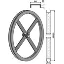 U-Profilring innen rechts Ø 550 mm – Nachbau  
