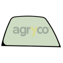 Vitre latérale droite - plate - teintée pour téléscopique JCB 827/80212 adaptable