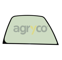 Vitre latérale droite - plate - teintée pour téléscopique JCB 827/80212 adaptable