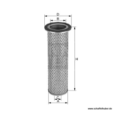 MANN  Luftfiltereinsatz C12100X