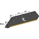 Wechselspitzenschar - 14" - links - Hartmetall