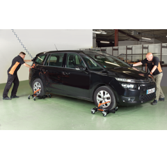 Rangierhilfe zum Manövrieren von Fahrzeugen, BAHCO