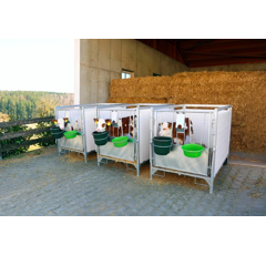 Niche à veau petit 130 x 85 x 131 cm