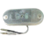 Luz de gálibo de LED 12V blanca 110X45 entre ejes 90
