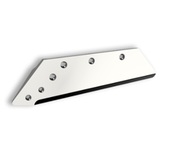 Soc carbure Gauche à pointe boulonnée 16" pour charrue KUHN HUARD 622137 adaptable