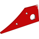 Anlagenspitze - rechts PR913003M Vogel und Noot by Muzzi Industrie