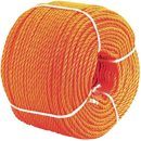 Corde carotte orange en polypropylène 8 mx 10 m