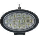 Phare de travail Ovale 15 LED 10-30V 45W 4500 lumens pour MASSEY FERGUSON adaptable