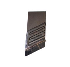 Pointe biais Gauche à souder avec plaquettes carbure et rechargement UNIVERSELLE adaptable