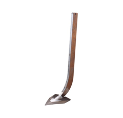 Dent avec cœur 80 x 10 mm pour bineuse STEKETEE 405608 adaptable - BlackSteel©