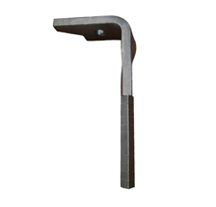 Dent de herse rotative Droite carbure triangulaires, fixation rapide AMAZONE 954426 adaptable