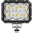 Phare de travail Rectangulaire 6 LED 10-60V 75W 10000 lumens 