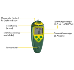 Télécommande pour électrificateur avec détecteur de pertes - PATURA