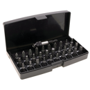 Coffret plastique de 30 pièces d'embouts + adaptateur