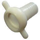 Embout cannelé à écrou taraudée femelle polypropylène