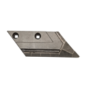 Soc de rasette Droit plaquette carbure et rechargement pour charrue LEMKEN 3363728 adaptable