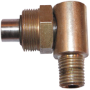 Raccord tournant coudé 3/4' M - 1/2' M BSP