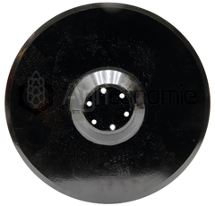 Coutre circulaire lisse complet Ø380x4 mm pour semoir HORSCH 24145600 adaptable