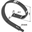 Ressort extérieur 50 x 10 mm pour cultivateur FARMET 3000301 adaptable