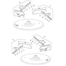 Jeu de palettes pour épandeur AMAZONE 1999100 adaptable