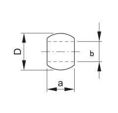 Rotule inferieure 85 x 51 mm - WALTERSCHEID adaptable
