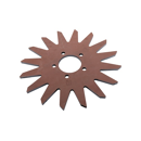 Disque denté Ø 380 x 8 mm pour semoir adaptable
