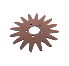 Disco dentado Ø 380 x 8 mm para sembradora adaptable