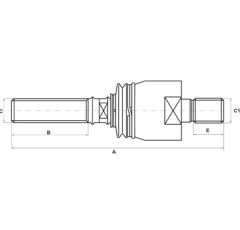 Axialgelenk - Traktor CLAAS 6000104512 - Nachbau