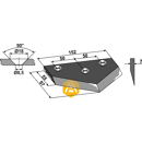 Couteau pour faucheuse AGROSTROJ 5002426 adaptable - Blacksteel©