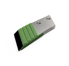 Pointe Droite carbure et rechargement pour charrue AGROLUX 84942 adaptable