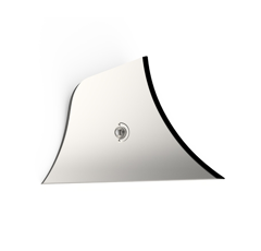 Étrave Droite 1 trou carbure pour charrue LEMKEN 3451030 adaptable