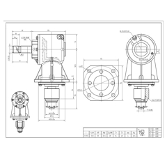 Boitier de gyrobroyeur 30CV | GENERIQUE